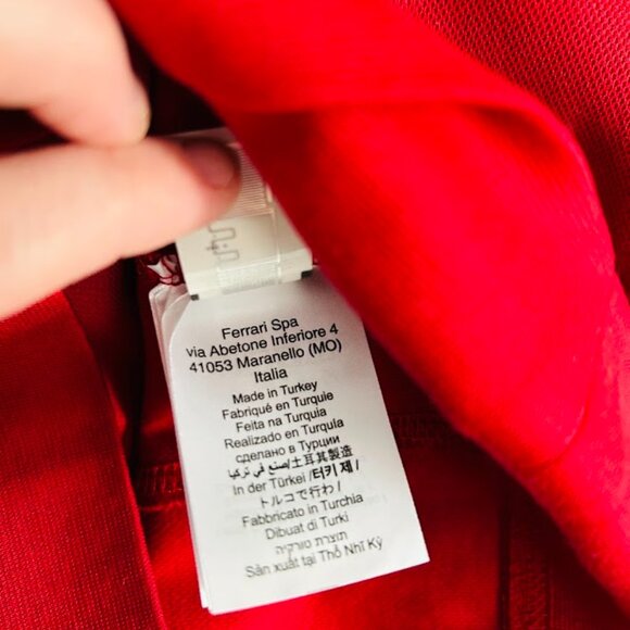 Scuderia Ferrari Men's True Red Crewneck Sweater Sweatshirt Formula 1 - Picture 5 of 8